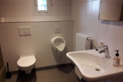 Toilet en wastafel